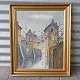 Jens Bisgaard Sørensen maleriByliv57,5 cm