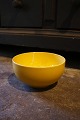 Royal Copenhagen 4 All Seasons faience bowl with yellow glaze designed by Grethe Meyer. No. 576...