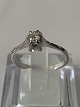 White gold ring with brilliant, 18 caratSize 61