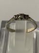White Gold Ring with Diamonds, 14 KaratSize: 53