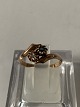 Guldring med Safir & Brillanter 14 KaratStørrelse 51