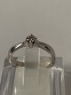 White Gold Ring with Diamonds, 14 KaratSize: 54