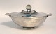 Georg Jensen. Sterling (925). Bowl with lid. Design: Harald Nielsen. Model 689. Diameter without handle 13 cm. Produced 1933-1945.