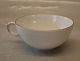 Tradition: 1275-525 Tea cup without saucer Royal Copenhagen 1275 White Half Lace with gold rim