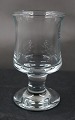 Ship's glassware by Danish Holmegaard,  white wine glasses 12cm.
