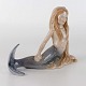 B&G figur 513Lille havfrue10,5 cm