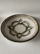 Keramik fad.Signeret KK.Diameter 26,5 cm.