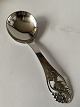 Serving spoon in SilverStamped 3 towersLength 17.0 cm.