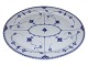 Musselmalet HalvblondeEkstra stort helfladt stegefad 47 cm. #643