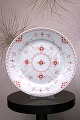 Royal Copenhagen, Coral Blue Fluted Half Lace Herring Plate.Dia.: 19cm.