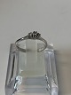Gold ring with diamonds 14 Karat white gold.Size 52