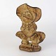 Thomas Dam figurTroldepige med kyse15 cm