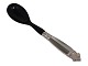 Georg Jensen DronningServeringsske med sort ibenholt 21,5 cm.