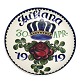 Juliana årsplatte 1919, Aluminia