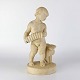 Johannes Hansen figurDreng med harmonika27 cm