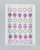 Stig Lindberg for Gustavsberg.Square ‘Pynta’ tray in faience.