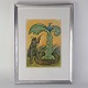 Henry Heerup trykJæger og blå fugl39,5 cm