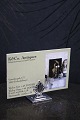 Georg Jensen table card holder in Queen pattern in sterling silver. Stamped. Johan Rohde...