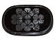 Georg JensenLille mørk broche med blomster fra 1944-1950