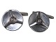 Georg Jensen sølvManchetknapper fra 1933-1944