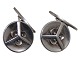 Georg Jensen sterling silverCufflinks with engraving MJ from 1933-1944