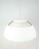 AJ Royal Pendel - Loftlampe - Aluminium & Stål - Hvid - Arne Jacobsen - Louis Poulsen - 1960erne