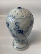 Blue Painted Salt Shaker Bing and GrondahlHeight 7.5 cm