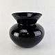HolmegaardSort Rokoko vase13,5 cm