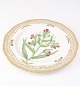 Frokosttallerken – Dek. Nr. 20/3554 – Kongelig Flora Danica – Royal Copenhagen, 1960’erne