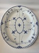 Royal Copenhagen Musselmalet halvblonde stort fadDek. Nr. 1 / 534.