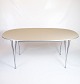 Superellipse Spisebord - Model B616 - Laminat Grå - Piet Hein & Bruno Mathsson/Arne Jacobsen - Fritz Hansen