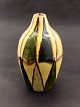 Keramik vase 25 cm flot dekoreret