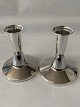 1 Pair of Candlesticks in SilverWith Swedish stamps
