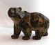Royal Copenhagen. Bjørn. Knud Kyhn. No. 20155.  Længde 18 cm. Højde 14 cm. (1 sortering)