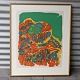 Yassi Tabuchi litografiAbstrakt86 cm