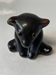 Brown bear with arms in front L. Hjorth.Bornholm pottery.SOLD