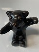 Brown bear sitting on the butt L. Hjort.Bornholm pottery.SOLD