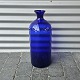 Blå glas vase49,5 cm