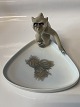 Royal Copenhagen Monkey on a bowl Art Nouveau.Dec. No. 241-692.