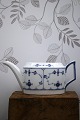 Rare Royal Copenhagen Blue Fluted Plain oval teapot without lid from before 1923...