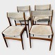 4 Teak chairs*DKK 650 in total