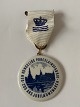 Royal Copenhagen advertising sign of the factory. 200th anniversary march