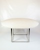 PK54 Rundt Spisebord - Model PK54 - Valset Hvid Marmor - Poul Kjærholm - Fritz Hansen