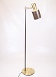 Gulvlampe - Model studio - Brunt lakeret Metal & Messing - Jo Hammerborg - Fog & Morup - 1970erne