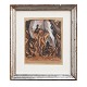 Jais Nielsen, 1885-1961, water color. Signed and dated "Jais 16". Visible size: 15x13cm. With frame: 26x24cm