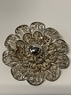 Filigran Broche sterling sølv.Diameter 3,9 cm.