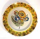 Kellinghusen. Earthenware dish. Diameter 30.3 cm. With very small edge notches.