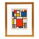 Franciska Clausen, 1899-1986, serigrafi i farver. Nummer 176/199. Signeret. Lysmål: 27x20cm. Med ramme: 42x35cm