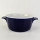 Lyngby grydeBlå glasur15 cm