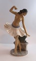 Dahl Jensen. Porcelænsfigur. Pompeisk danser. Model # 1292. Højde 27 cm. (1 sortering)